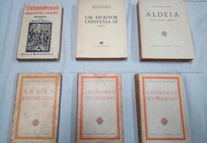 Aquilino Ribeiro - Livros e Edições Diversas Antigas e Contemporâneas