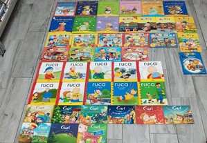 Livros infantis de varias coleções rato renato, ruca, noddy, ursinho e outras