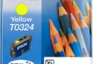Tinteiro Epson amarelo T0324 novo