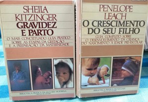 livros gravidez e parto e o crescimento