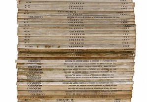 Colóquio - 38 revistas completa de 1959 a 1966 - Gulbenkian