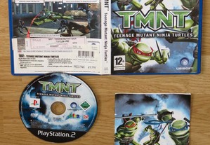Playstation 2: Tartarugas Ninja TMNT