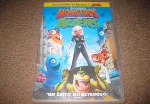 DVD "Monstros vs. Aliens"