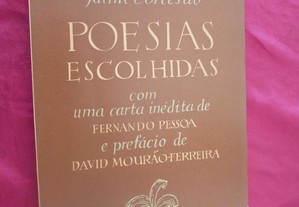 Jaime Cortesão. Poesias Escolhidas. 1 Ed.