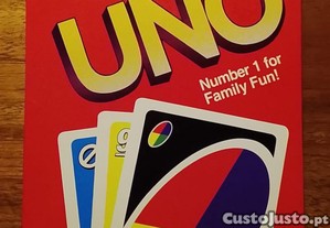 Jogo de Cartas UNO novo   selado   108 cartas