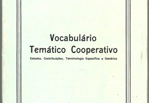 Vocabulário Temático Cooperativo: estudos, contribuições, terminologia específica e genérica