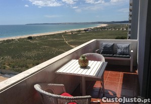 Alvor, Torralta, To na praia, vista Sul de mar, 23 Agosto a 30.