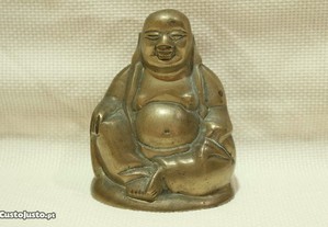 Buda Sorridente em Bronze com 10 cm altura