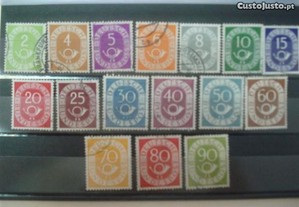 Selos da Alemanha 1951 / 52