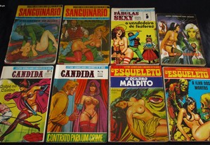 Livros de Banda Desenhada Erótica 