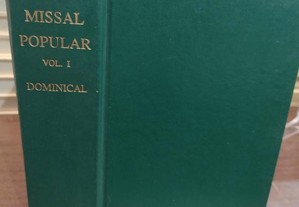 Missal Popular Dominical - Volume I