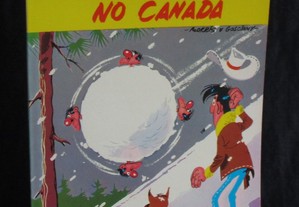 Livro BD Os Dalton no Canadá Lucky Luke Morris Goscinny 
