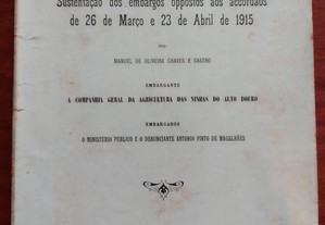 Manuel de Oliveira Chaves e Castro - 1915 ver descrição