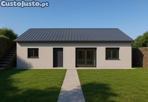 Moradia T2 Nova com Jardim