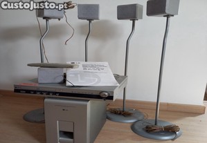 Sistema Home Cinema em Casa LG com 5 colunas