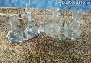 Conjunto Galheteiros vintage