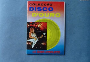 Caderneta de cromos Disco D'Ouro