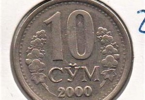 Uzbequistão - 10 Som 2000 - soberba