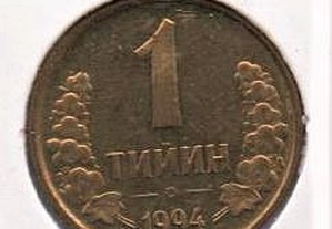 Uzbequistão - 1 Tiyin 1994 - soberba
