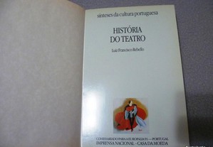 História do Teatro - Luís Francisco Rebello