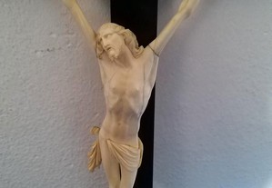 Cristo jansenista, sc XVIII, em marfim.