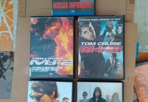 Missão Impossível (1996-2015) Tom Cruise IMDB 7.5