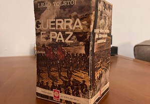 Leão Tolstoi - Guerra e Paz (4 volumes, completo) envio grátis