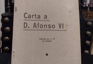 Carta a D. Afonso VI - Padre António Vieira 1937