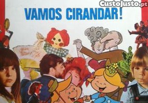 Disco de Vinil LP Márcio Ivens - Vamos Cirandar (1979 PT)