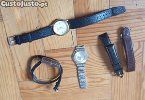 Relogios antigos Swatch, Calvin Klein, Lorus