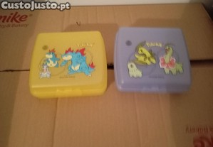 Pack 2 lancheira pokemon tupperware "novas"
