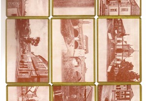 Coleção completa e numerada de 9 calendários sobre OVAR 1985