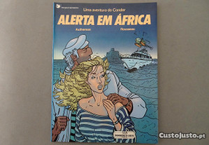 Livro Banda Desenhada - Alerta em África