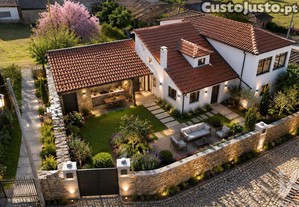 Casa de Campo T4 em Veiga de Lila de 461,00 m²
