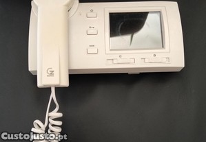 Sistema de video porteiro, interior, monitor a cores com telefone