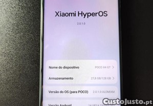 Poco X4 GT como novo