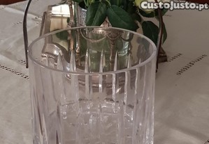 Grande Cesta / Balde gelo cristal Atlantis