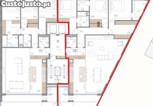 Apartamento T3 Esquerdo No Piso 2D C/ 190M² -...