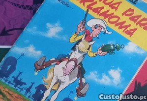 Livro Lucky Luke - Corrida Para Oklahoma