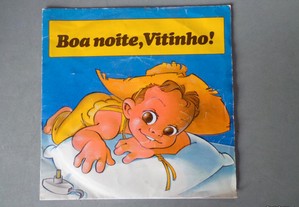 Disco vinil single infantil - Boa noite Vitinho