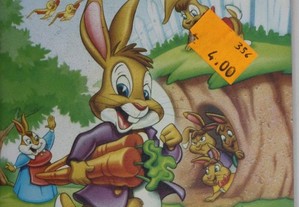 Filme VHS Contos Encantados "As Aventuras de Peter Rabbit"