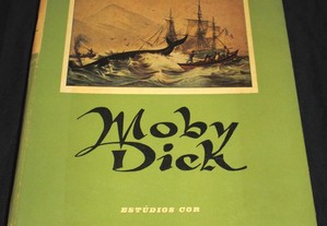 Livro Moby Dick Herman Melville Estúdios Cor 1962