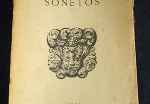 Livro Sonetos Teixeira de Pascoaes 1ª edição 1925