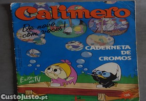 Caderneta de cromos Calimero (falta 1 cromo, nº 88)