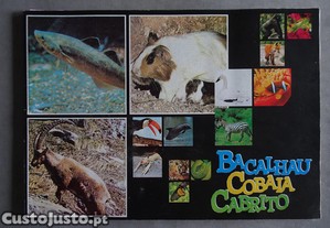 Caderneta de cromos Bacalhau Cobaia e Cabrito (faltam 47 cromos)