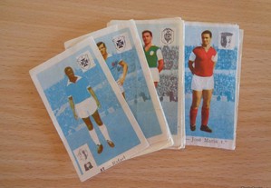 Cromos caramelos futebol Heróis do Futebol 1962/63