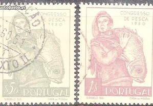 Selos Afinsa 731 e 732 Serie Completa