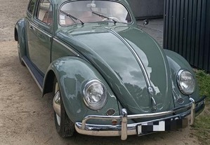 VW Carocha 1957 Teto de lona