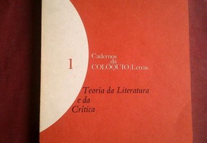 Cadernos da Colóquio/Letras N.º 1-Teoria da Literatura-1982