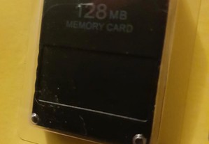 Cartao memoria 128 mb - playstation 2 / ps2 NOVO